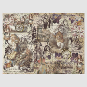 Alice in Wonderland Tissue Paper Tissuepapier