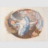 Alice in Wonderland Tissue Paper Tissuepapier (Voorkant)