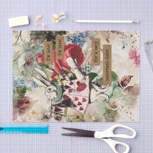 Alice in Wonderland Tissuepapier (Craft)