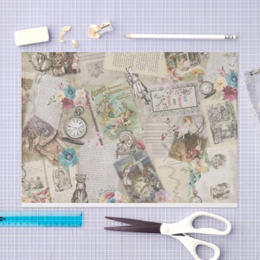 Alice in Wonderland Tissuepapier (Craft)