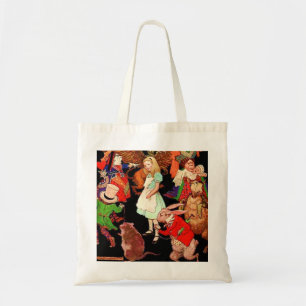 Alice in Wonderland Tote Bag