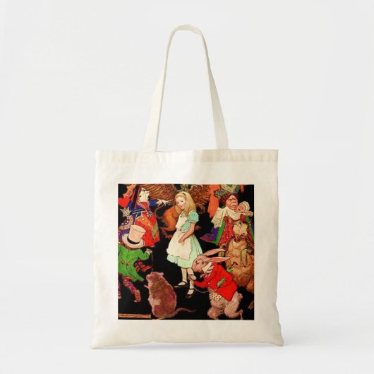 Alice in Wonderland Tote Bag (Voorkant)