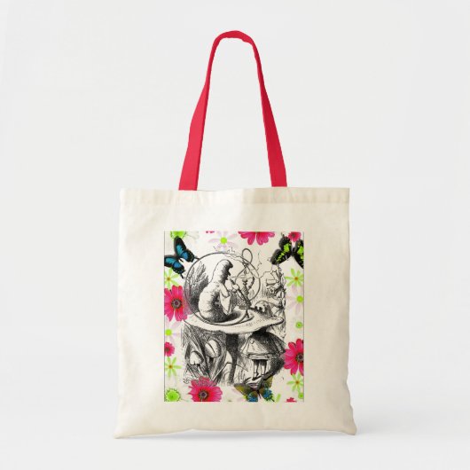Alice in Wonderland Tote Bag (Voorkant)