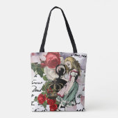  Alice in Wonderland Tote Bag (Achterkant)