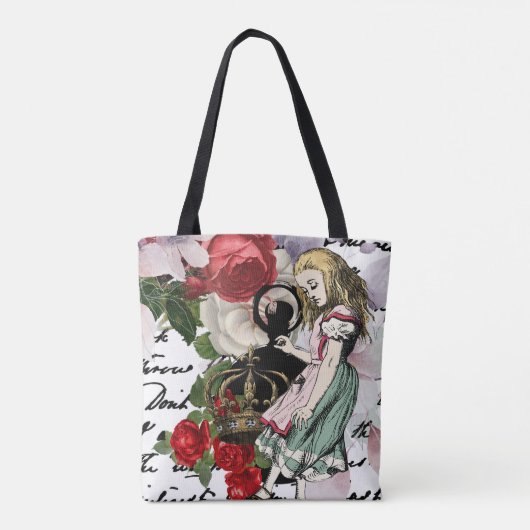 Alice in Wonderland Tote Bag (Achterkant)