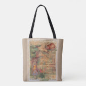Alice in Wonderland Tote Bag (Achterkant)
