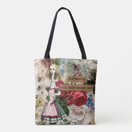  Alice in Wonderland Tote Bag (Achterkant)
