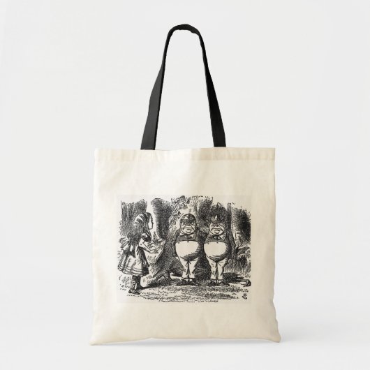 Alice in Wonderland Tote Bag (Voorkant)