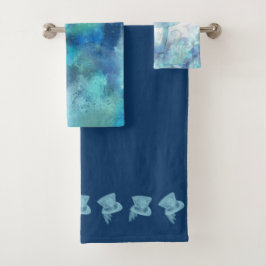 Alice in Wonderland Towel Set Bad Handdoek
