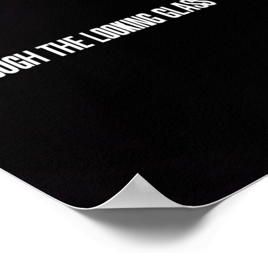 "Alice in Wonderland: Triptych"-Poster Poster (Hoek)