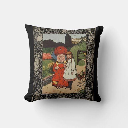 Alice in Wonderland Tweede van Vier Kussens (Voorkant)