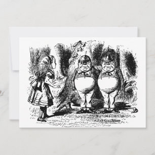 Alice in Wonderland, Tweedledum Tweedledee