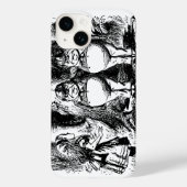 Alice in Wonderland, Tweedledum Tweedledee Case-Mate iPhone Case (Achterkant)