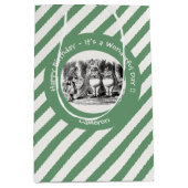 Alice in Wonderland Tweedledum & Tweedledee feest Medium Cadeauzakje (Voorkant)