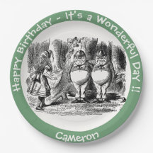 Alice in Wonderland Tweedledum & Tweedledee feest