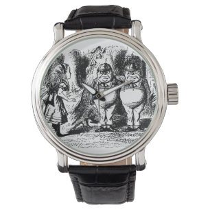 Alice in Wonderland, Tweedledum Tweedledee Horloge