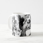 Alice in Wonderland, Tweedledum Tweedledee Koffiemok (Voorkant links)