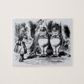  Alice in Wonderland, Tweedledum Tweedledee Legpuzzel (Horizontaal)