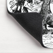 Alice in Wonderland, Tweedledum Tweedledee Muismat (Hoek)