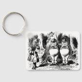 Alice in Wonderland, Tweedledum Tweedledee Sleutelhanger (Achterkant)