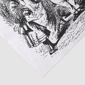 Alice in Wonderland, Tweedledum Tweedledee Tissuepapier (Detail)