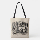 Alice in Wonderland, Tweedledum Tweedledee Tote Bag (Achterkant)