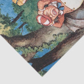 Alice in Wonderland TwiddleDee Dum Decoupage Tissuepapier (Detail)