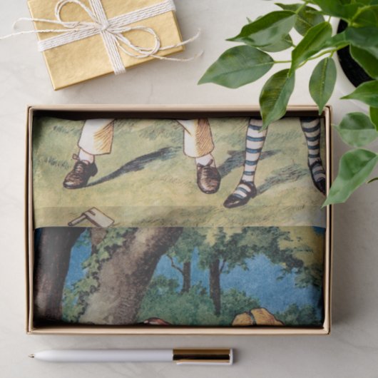 Alice in Wonderland TwiddleDee Dum Decoupage Tissuepapier (Geschenk)