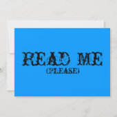 Alice in Wonderland Uitnodiging (Voorkant)