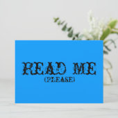 Alice in Wonderland Uitnodiging (Staand voorkant)