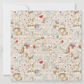 Alice in Wonderland - uitnodiging van de Birthday