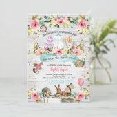 Alice in Wonderland, uitnodiging voor steekpenning (Staand voorkant)