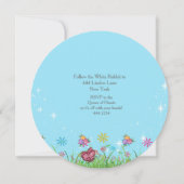 Alice in Wonderland Uitnodigingen (Achterkant)