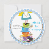 Alice in Wonderland Uitnodigingen (Voorkant)