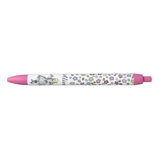Alice in Wonderland Ventilatorpen Zwarte Inkt Pen (Voorkant)