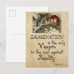 Alice in Wonderland - VERBEELDING KAT 1865 Briefkaart