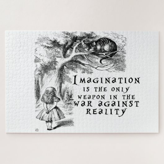 Alice in Wonderland - Verbeelding Legpuzzel (Horizontaal)