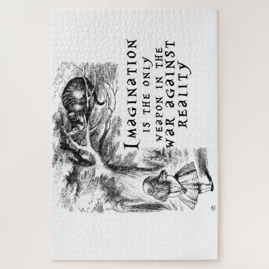 Alice in Wonderland - Verbeelding Legpuzzel (Verticaal)