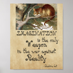 Alice in Wonderland - VERBEELDINGSCAT 1865 Poster