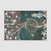  Alice in Wonderland - Verdraaide boomontvlechting Tissuepapier (Voorkant)