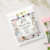 Alice in Wonderland Verjaardag High Tea Party Bedankzakje (Gezegeld)