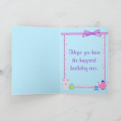 Alice in Wonderland - verjaardag Kaart (Binnen)