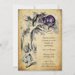 Alice in Wonderland Verjaardag Onverjaardag Kaart