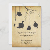 Alice in Wonderland - Verjaardag van de verjaardag Kaart (Achterkant)