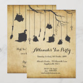 Alice in Wonderland - Verjaardag van de verjaardag Kaart (Voorkant / Achterkant)