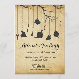 Alice in Wonderland - Verjaardag van de verjaardag Kaart