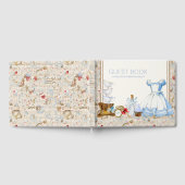 Alice in Wonderland Verjaardagsfeestje Gastboek Gastenboek (Volledig)