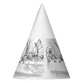  Alice in Wonderland Verjaardagsthee Party Pet Feesthoedjes (Links)