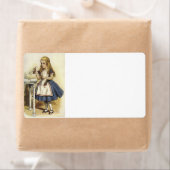 Alice in wonderland Verzendlabels Etiket (Insitu)