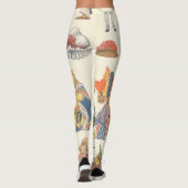 Alice in Wonderland,  Victoriaans Papier Doll Leggings (Achterkant)